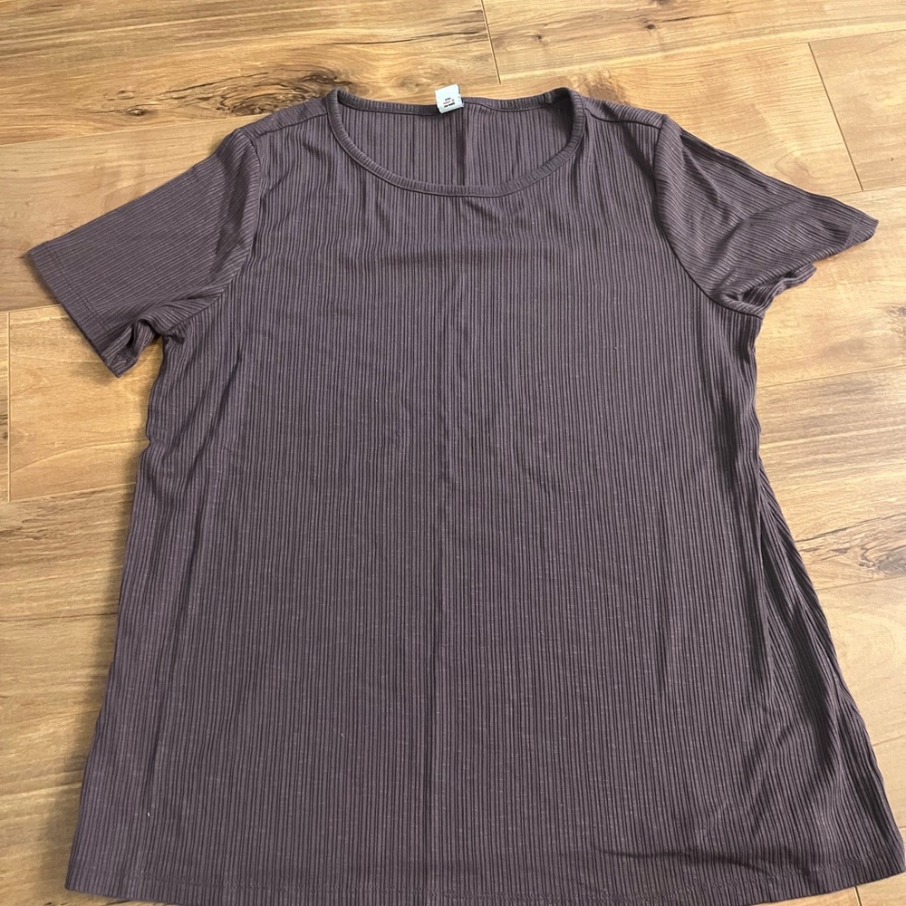 Old Navy Short Sleeve Luxe Tee - deep purple